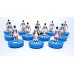 Subbuteo Andrew Table Soccer Yugoslavia 1990 World Cup Team on classic Hasbro bases